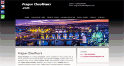 Desktop Screenshot of praguechauffeurs.com